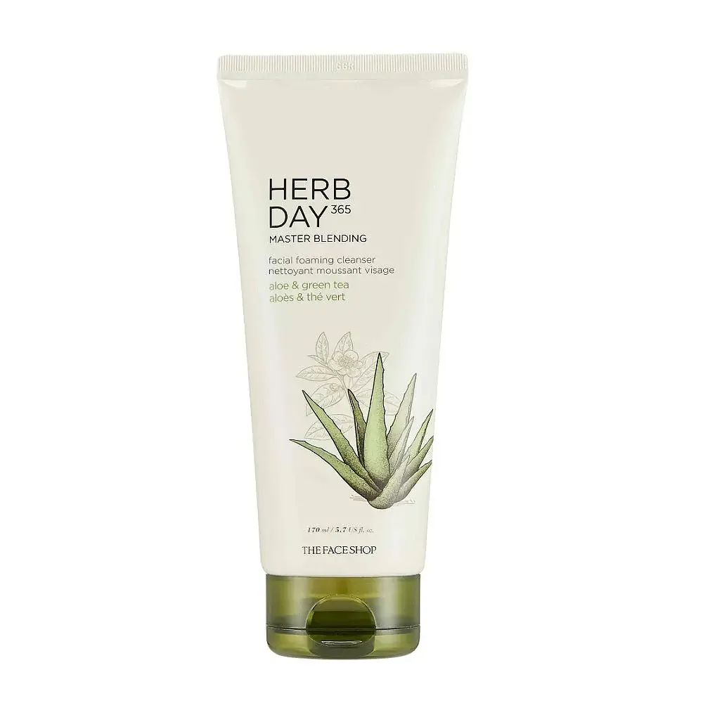 THE FACE SHOP Herb Day 365 Master Blending Foaming Cleanser