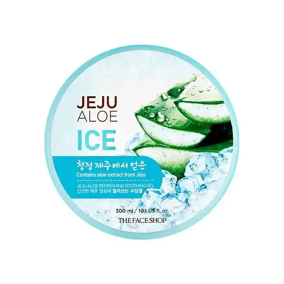 THE FACE SHOP Jeju Aloe Ice Refreshing Soothing Gel