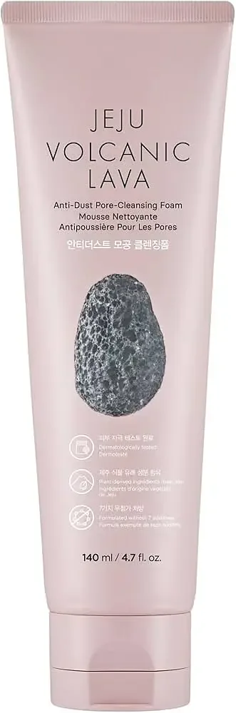 THE FACE SHOP Jeju Volcanic Lava Anti-Dust Pore-Cleansing Foam