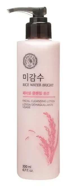 THE FACE SHOP Rice Water Bright Facial Cleansing Lotion