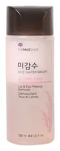 THE FACE SHOP Rice Water Bright Lip & Eye Makeup Remover