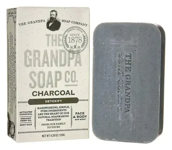 The Grandpa Soap Co. Charcoal Bar Soap