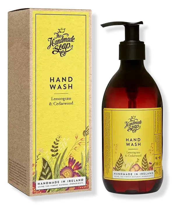 The Handmade Soap Co. Lemongrass & Cedarwood Hand Wash