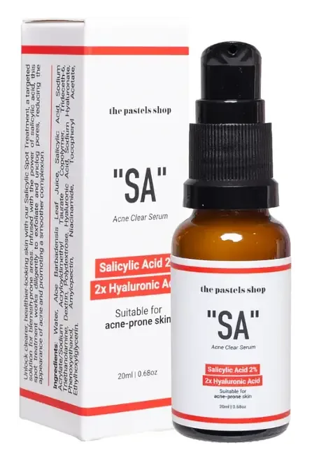 The Pastels Shop The Pastels Shop "SA" Acne Clear Serum (Ingredients Explained)