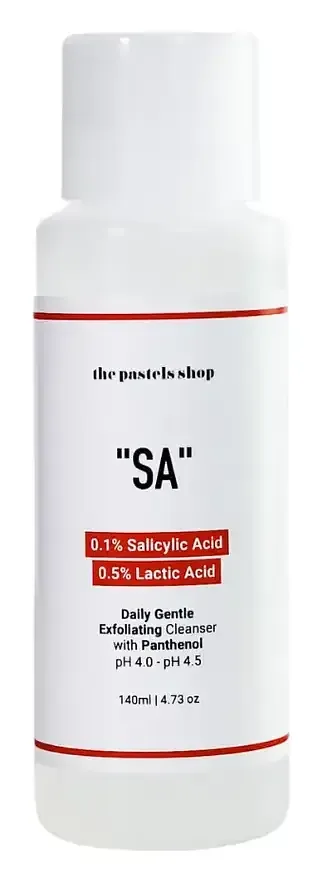 The Pastels Shop The Pastels Shop "SA" Cleanser 0.1% Salicylic Acid + 0.5% Lactic Acid