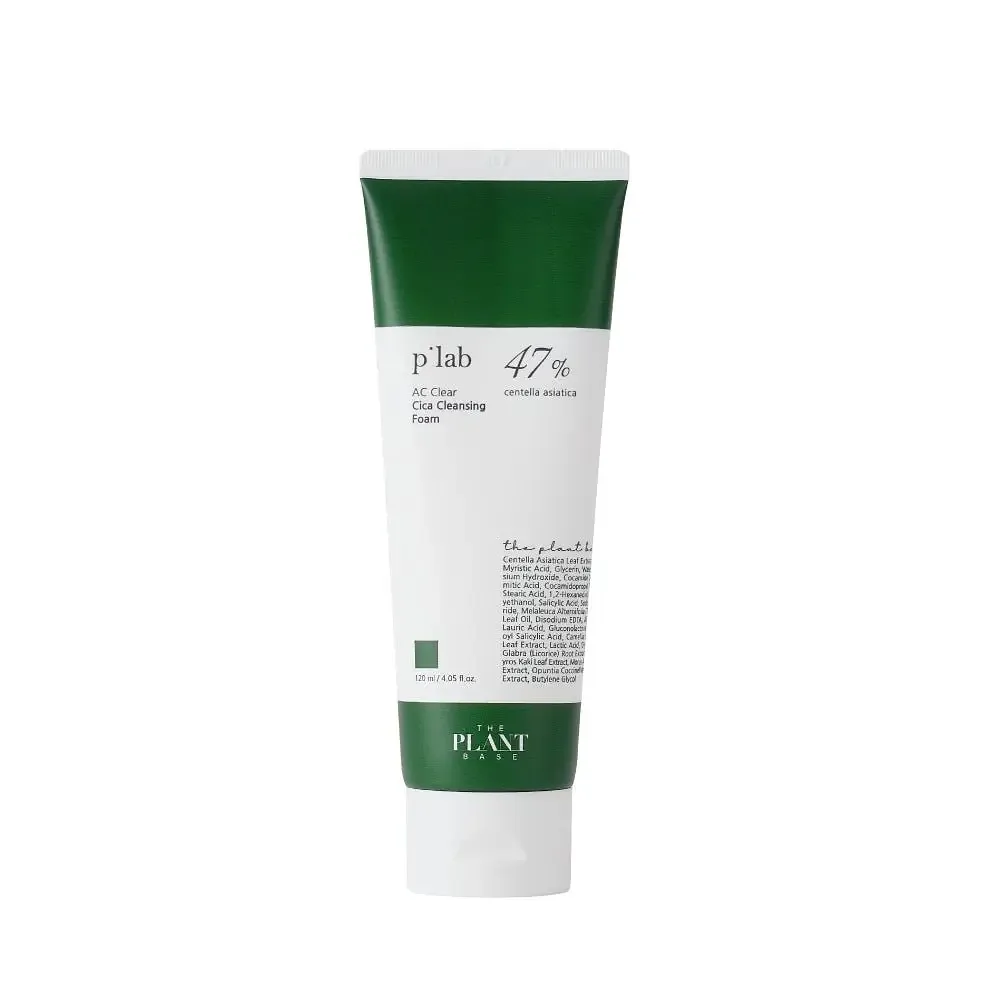The Plant Base AC Clear Cica Cleansing Foam