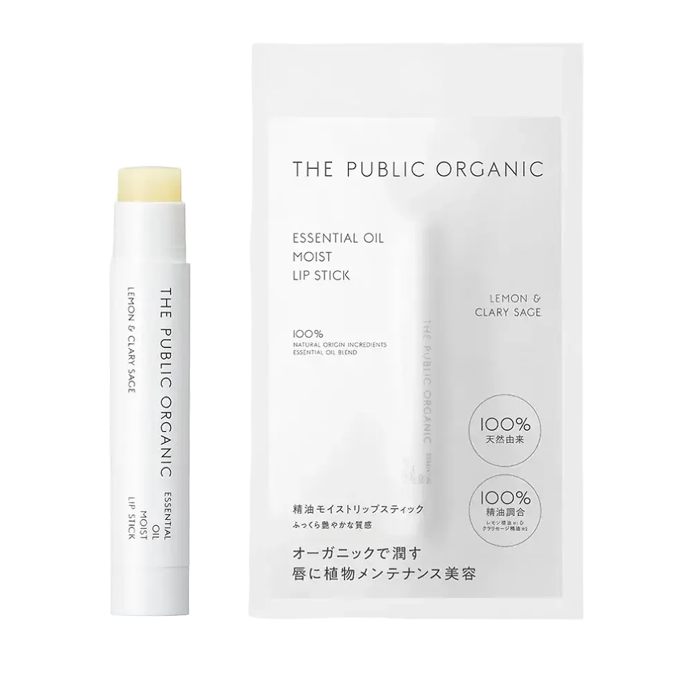 The Public Organic Essential Oil Moist Lip Stick