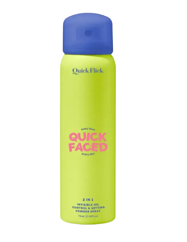 The Quick Flick 2 in 1 Invisible Oil Control & Setting Powder Spray