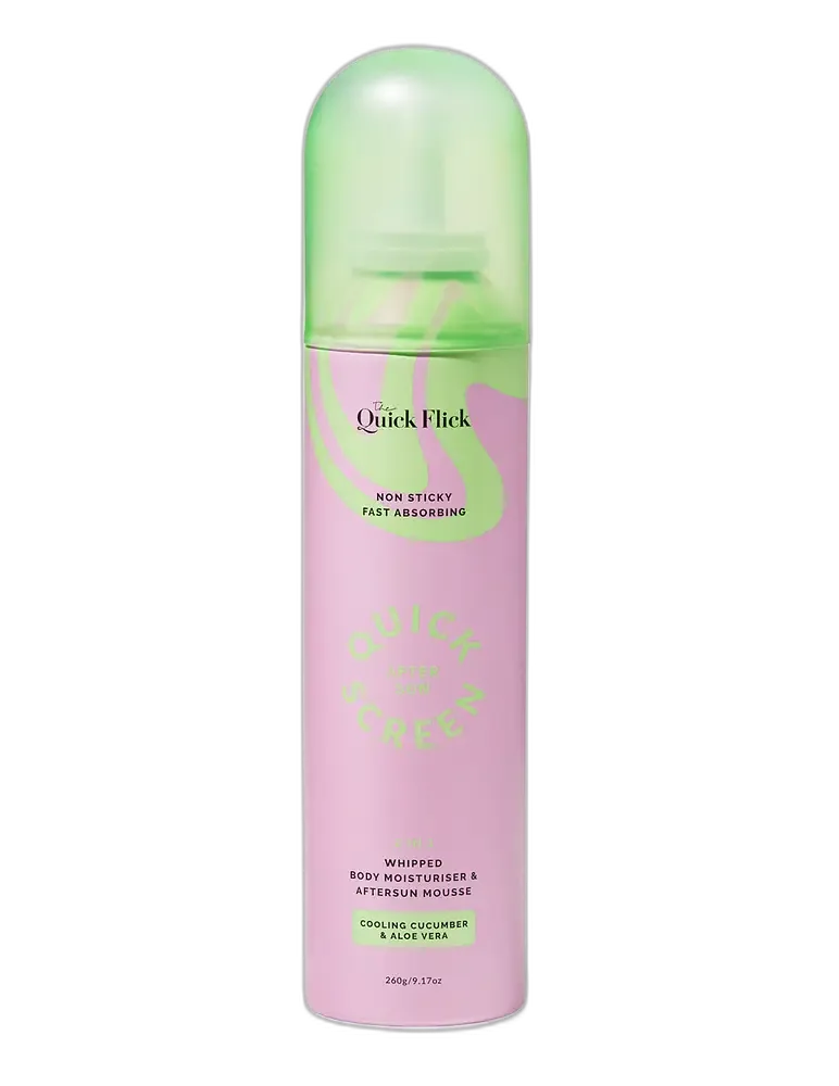 The Quick Flick Whipped Body Moisturizer And Aftersun Mousse