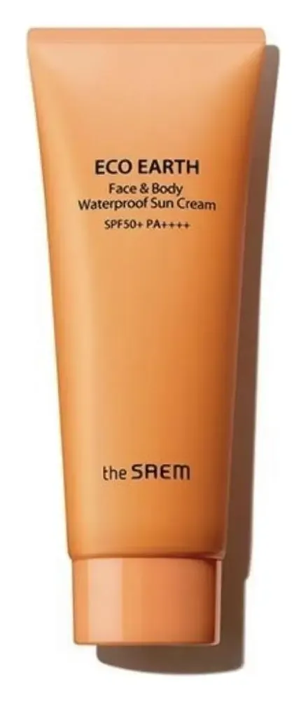 THE SAEM Eco Earth Face & Body Waterproof Sun Cream SPF 50+