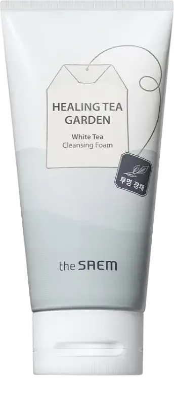 THE SAEM Healing Tea Garden White Tea Cleansing Foam