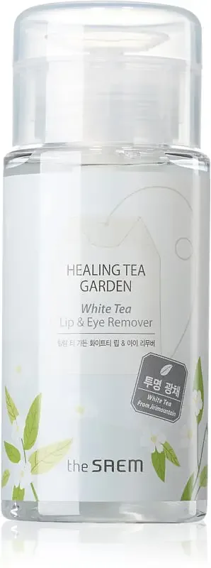 THE SAEM Healing Tea Garden White Tea Lip & Eye Remover