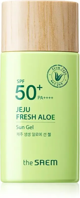 THE SAEM Jeju Fresh Aloe Sun Gel SPF 50+ PA++++
