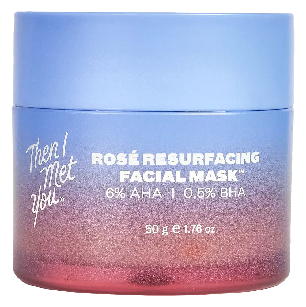 Then I Met You Rosé Resurfacing Facial Mask
