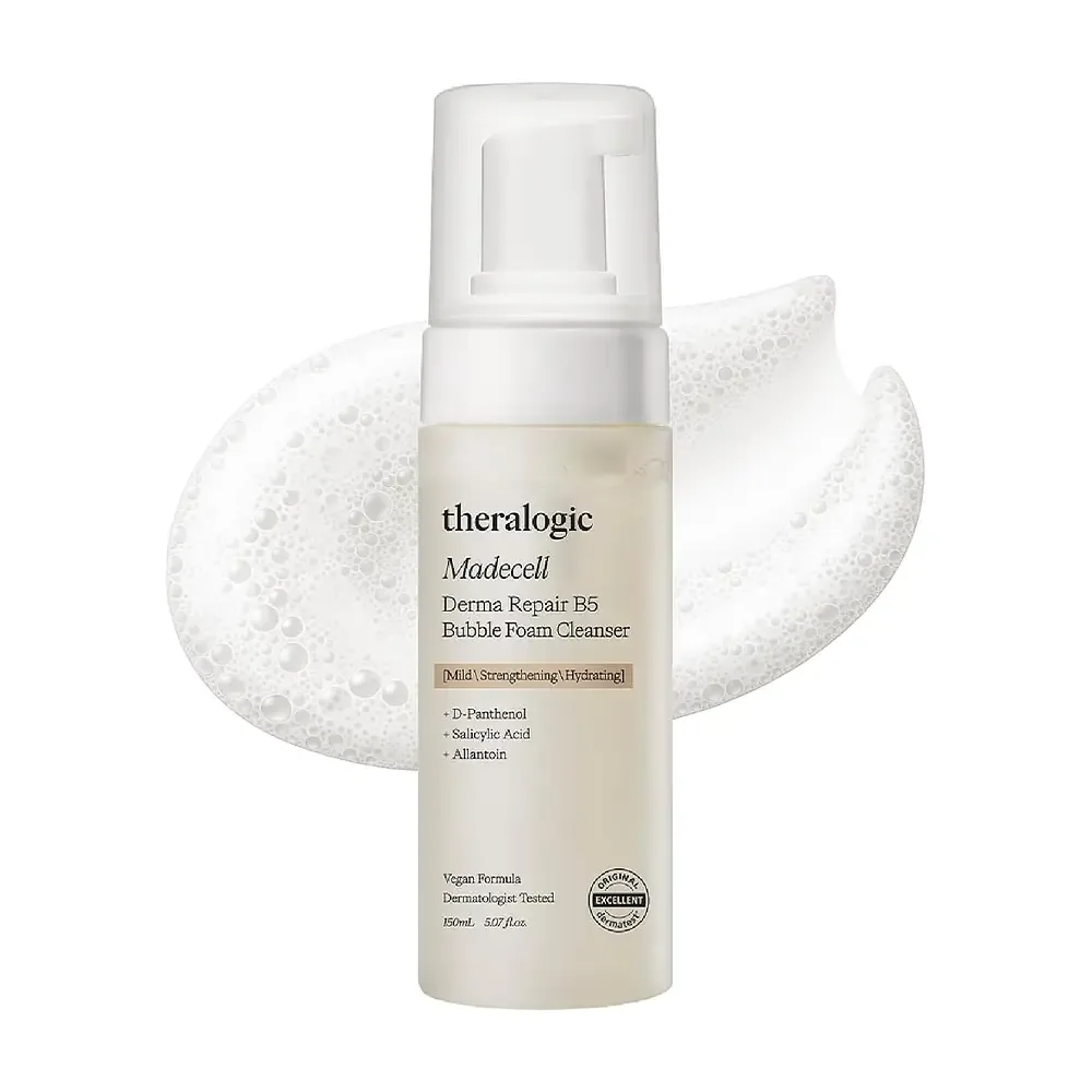 Theralogic Madecell Derma Repair B5 Bubble Foam Cleanser