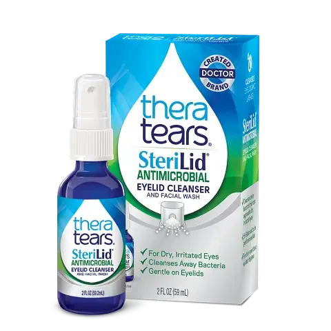 Sterilid Antimicrobial Eyelid Cleanser And Facial Wash