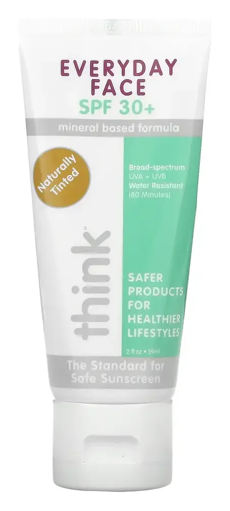 Think Everyday Face, SPF 30+, Naturally Tinted