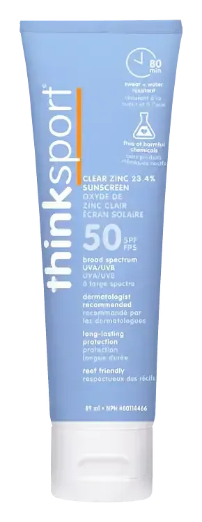 Think Sun SPF 50 Clear Zinc Sunscreen