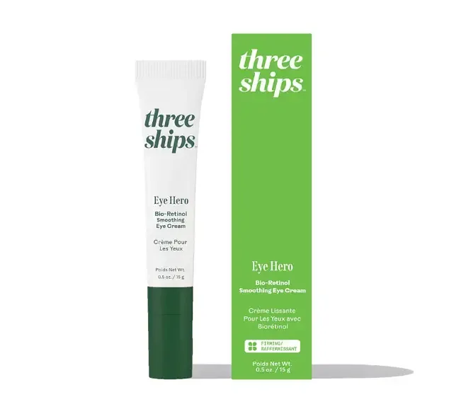 Three Ships Beauty Eye Hero Bio-Retinol Smoothing Eye Cream