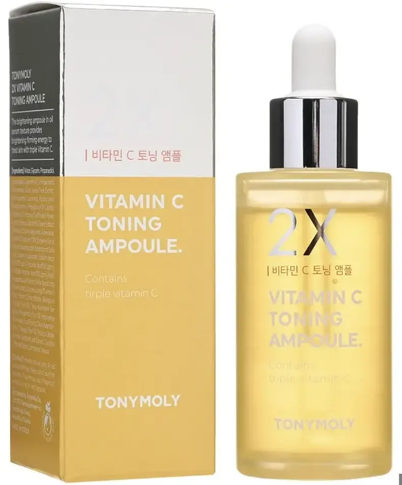 TONYMOLY 2x Vitamin C Toning Ampoule