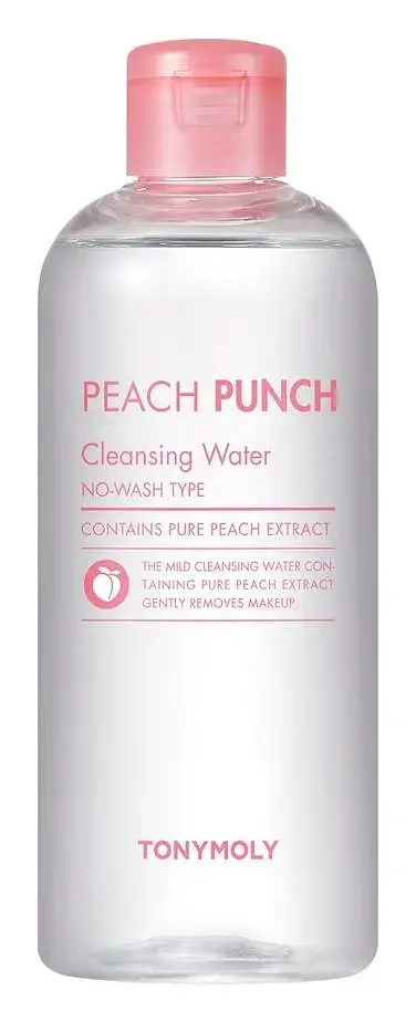 TONYMOLY Peach Punch Cleansing Water No-Wash Type