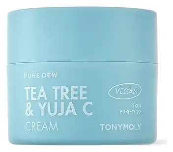 TONYMOLY Pure Dew Tea Tree & Yuja C Cream