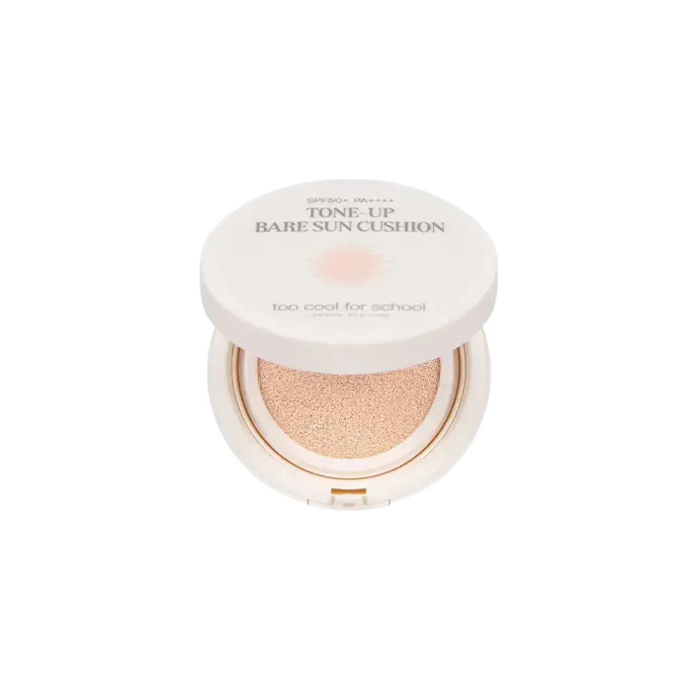 TOO COOL FOR SCHOOL Tone-Up Bare Sun Cushion SPF 50+