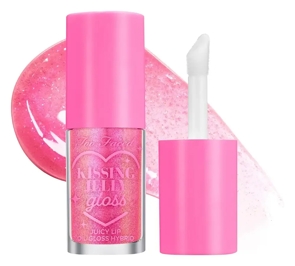 Too Faced Kissing Jelly Non-Sticky Lip Oil Gloss