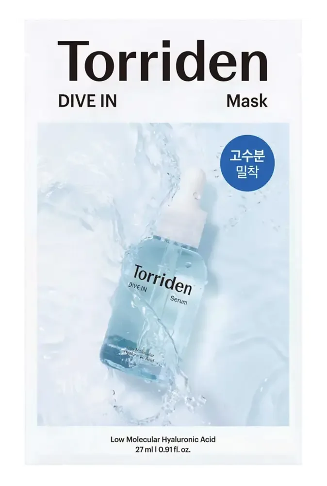 Torriden DIVE-IN Low Molecule Hyaluronic Acid Mask