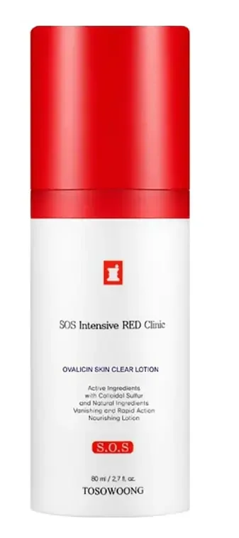 TOSOWOONG SOS Intensive Red Clinic Ovalicin Lotion