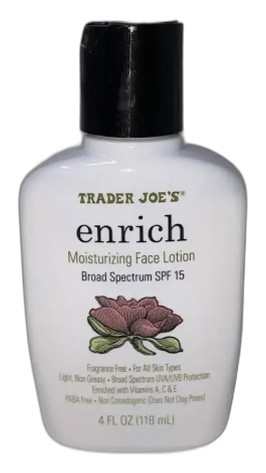 Trader Joe's Enrich Moisturizer With SPF 15