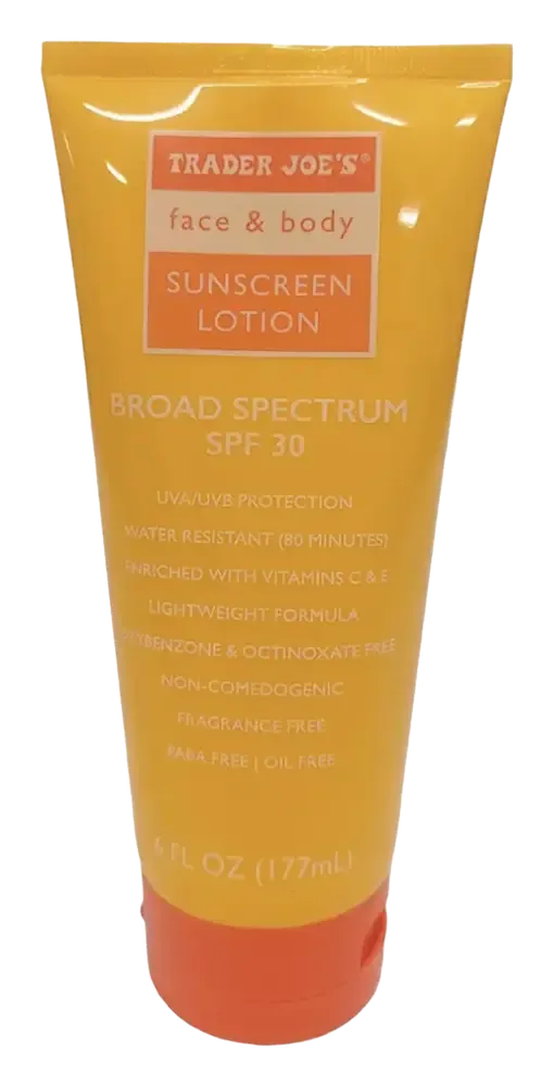 Trader Joe's Face & Body Sunscreen Lotion SPF 30