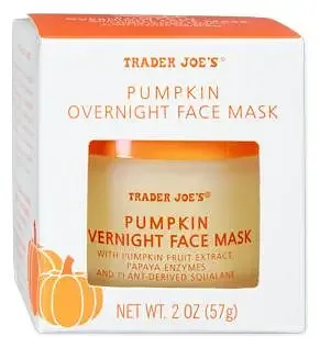 Trader Joe's Pumpkin Overnight Face Mask