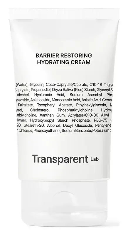 Transparent Lab Barrier Restoring Hydrating Cream