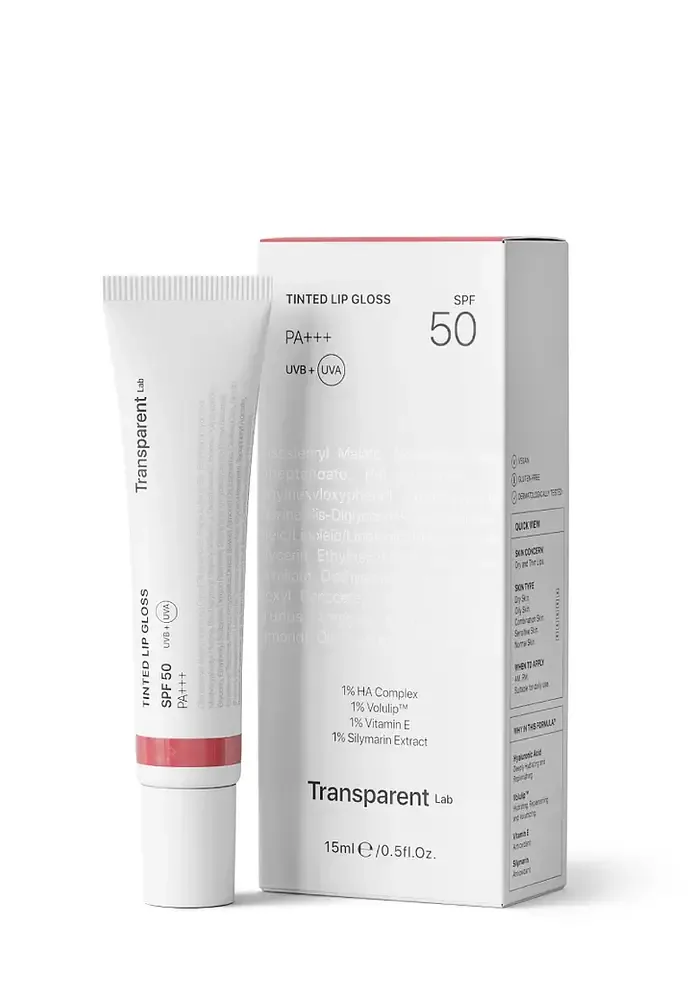 Transparent Lab Tinted Lip Gloss SPF 50