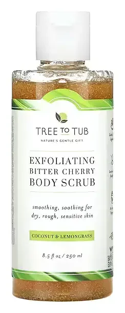 Tree to Tub Exfoliating Bitter Cherry Body Wash