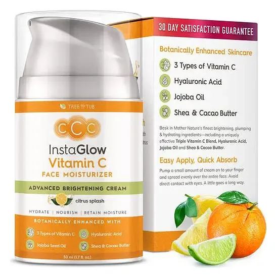 Tree to Tub Instaglow Vitamin C Face Moisturizer