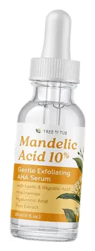 Tree to Tub Mandelic Acid 10% Gentle Exfoliating AHA Serum