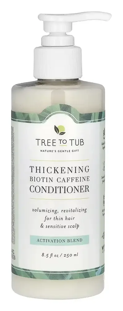 Tree to Tub Thickening Biotin Caffeine Conditioner