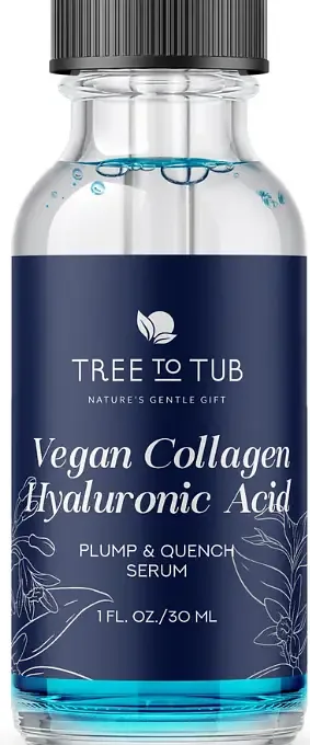 Tree to Tub Vegan Collagen Hyaluronic Acid Plump & Quench Serum