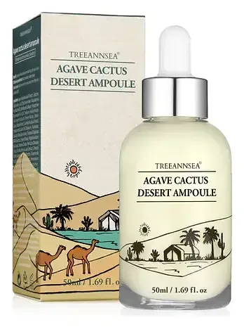TREEANNSEA Agave Cactus Desert Ampoule
