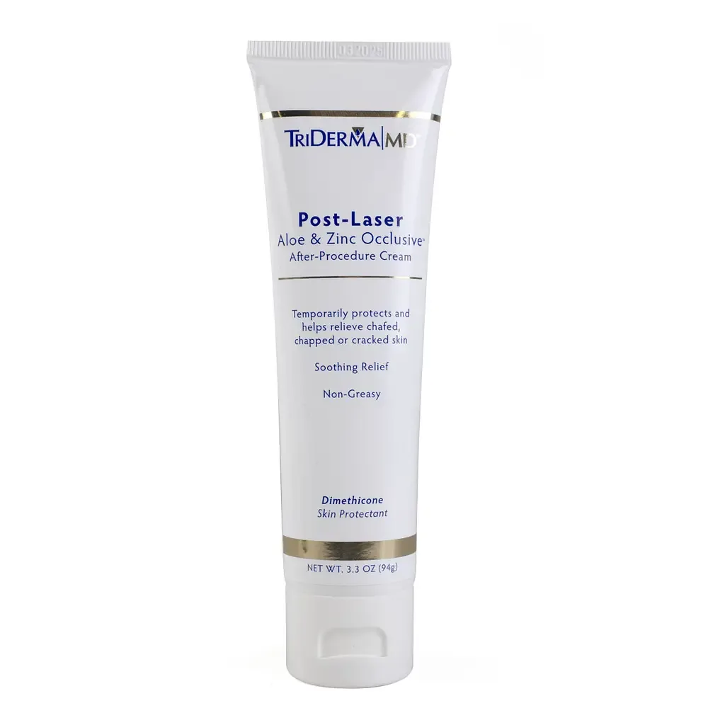 Triderma Post-Laser Aloe & Zinc Occlusive After-Procedure Cream Skin Protectant