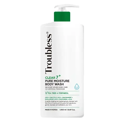 Troubless Clear 7+ Pure Moisture Body Wash