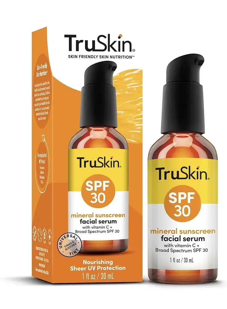 TruSkin SPF 30 Mineral Sunscreen Facial Serum