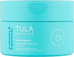 Tula Skincare Balancing Act Purifying Toner & pH Balancing Toner Pads