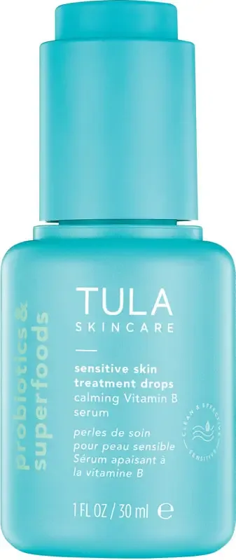 Tula Skincare Sensitive Skin Treatment Drops Calming Vitamin B Serum