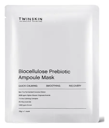 Twins Skin Biocellulose Prebiotic Ampoule Mask
