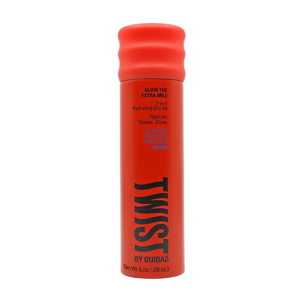 Twist By Ouidad Glow The Extra Mile 2-In-1 Hydrating Dry Oil