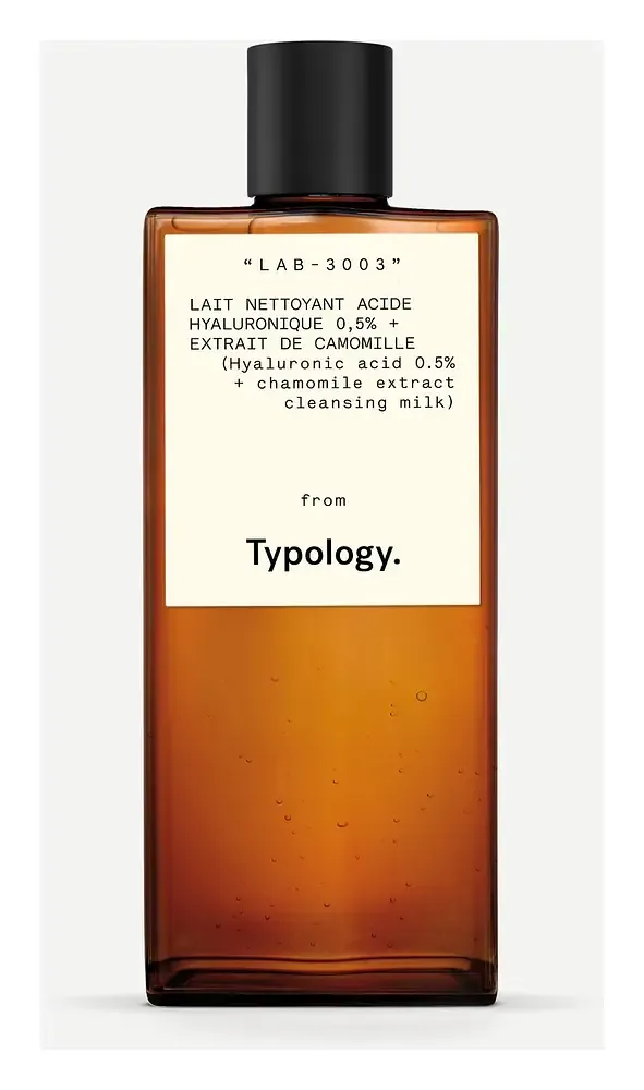 Typology Hydrating Cleansing Milk Hyaluronic Acid 0.5% + Chamomile Extract