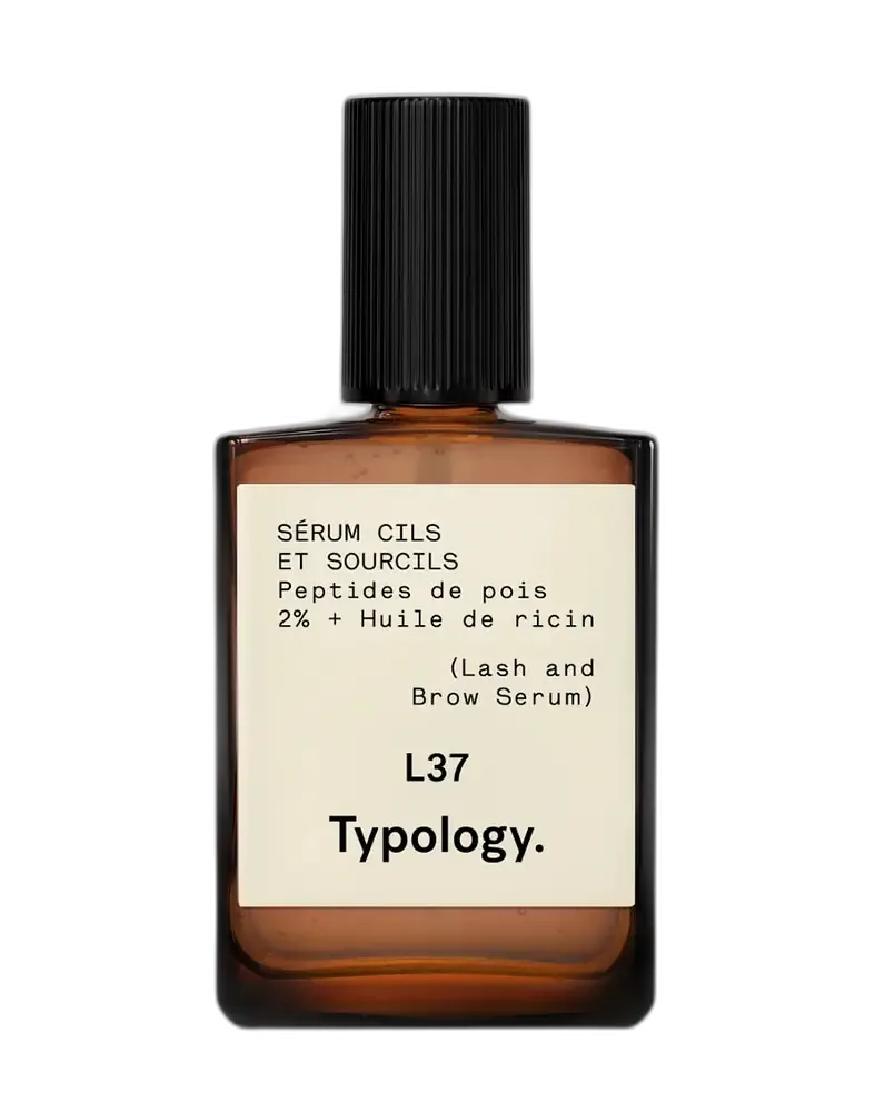 Typology L37 Lash And Brow Serum With 2% Pea Peptides + Castor Oil